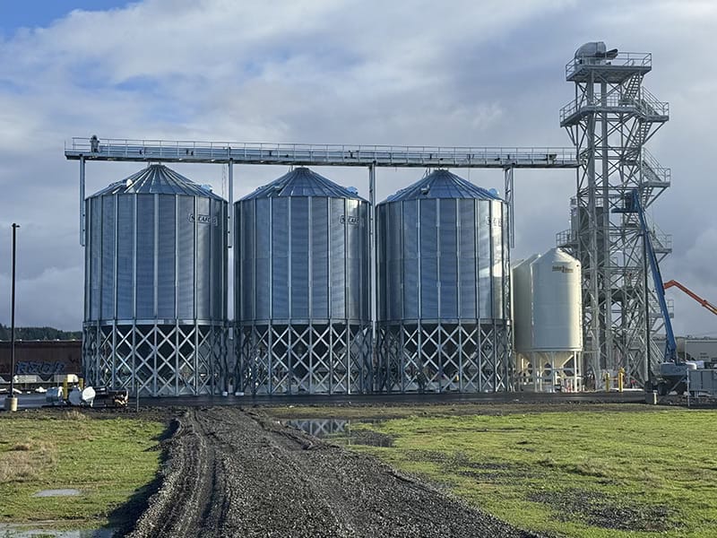 Grain project at Port of Chehalis nears completion