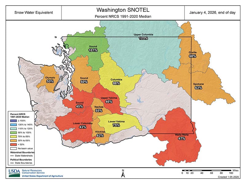 Department of Ecology answers — Did record rainfall end Washington’s drought?